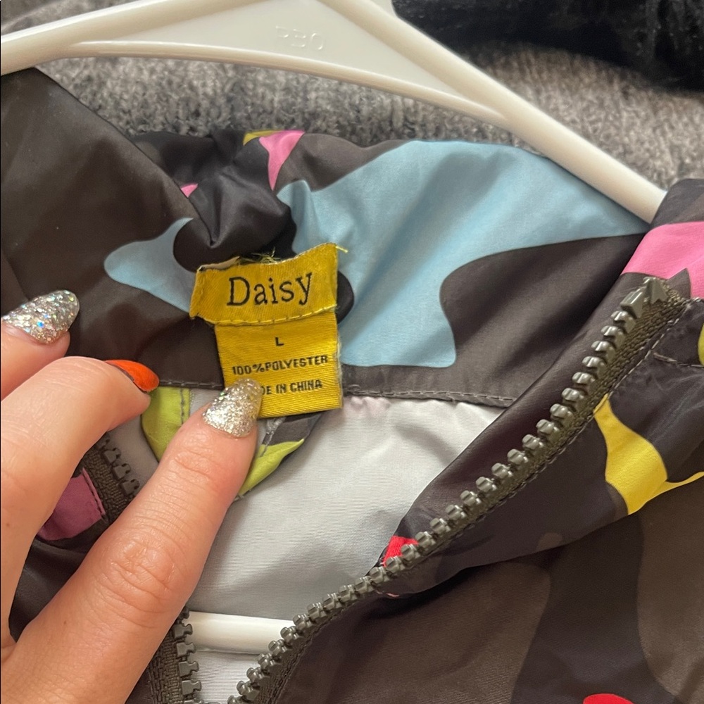 Daisy Multicolor Camouflage Jacket - Picture 3 of 3